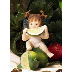 Kitchen Fairy Eating Lime
