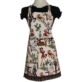 Sassy Cook'n 012494B Western Lolitas in White Apron by 