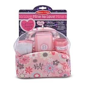 Melissa & Doug Doll Diaper Changing Set