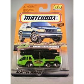 Matchbox 1985 Series 13 Science Fiction 1:150 Rocket Transporter Die Cast Car Collector #63