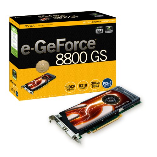 eVGA e-GeForce 8800 GS 384MB DDR3 PCI-E 2.0 Graphics Card 384-P3-N851-AR