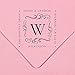 Custom Self Inking Address Stamp with Monogram - Style 186