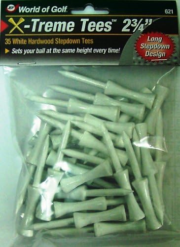 Jef World of Golf Gifts and Gallery, Inc. 2 3/4-Inch Extreme Step Tee - 35 Pack