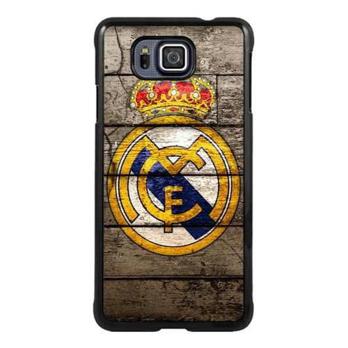 Samsung Galaxy Alpha Real Madrid 2 Black Shell Phone Case,Unique Cover