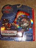 Bakugan Battle Brawlers Heavy Metal Blade Delta Dragonoid II (orange and white)