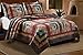 Greenland Home 3-Piece Colorado Cabin Quilt Set, Full/Queen