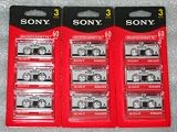 SONY (9-Pack) 60-Minute Microcassette Tapes 3MC60L