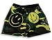 Fun Boxer - Mens 'Camo Smiley' Cotton Boxer Shorts, Green, Multi