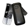 Original Suncase Echt Ledertasche (Lasche mit R�ckzugfunktion) f�r Nokia 6700 Classic in schwarz
