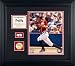 Jeff Francoeur Atlanta Braves Framed 8x10 Photograph with Game-Used Baseball Piece & Medallion
