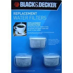 Black & Decker Water Coffee Filter
