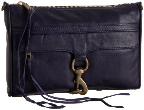 Rebecca Minkoff MAC Clutch - eggplant, violet, purple leather
