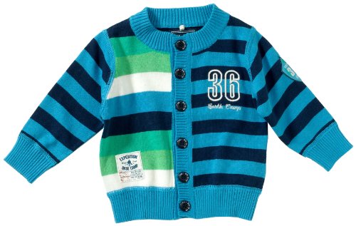 NAME IT Baby - Jungen Pulli RAY MINI LS KNIT CARD 112, Gr. 92, Blau (ATLANTIC) Preisvergleich