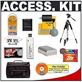 Accessory Kit for Canon Rebel XT & XTi Digital SLR Camera with Spare NB-2LH ....