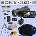 Sony HDR-CX7 AVCHD 6.1MP High Definition Flash Memory Camcorder + Deluxe 4GB Pro-Duo Accessory Kit