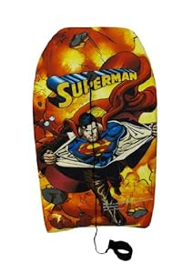 Colorful Superman Explosion Body Board 33 in.