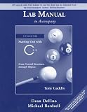 Starting Out with C++ Lab Manual for Starting out with C++ Brief