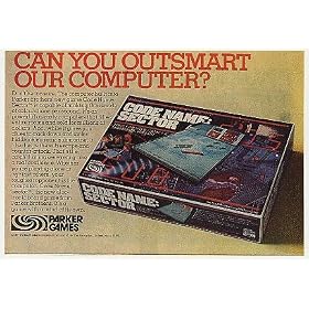 1977 Parker Code Name Sector Computer Game Print Ad