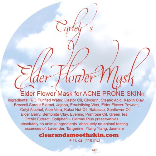 Carley's Elder Flower Mask for Acne Prone Skin