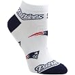 New England Patriots Ladies White 6-11 Team Logo Ankle Socks