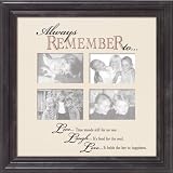 Always Remember, Collage 20.75x20.75 Multi