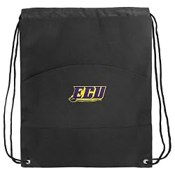 ECU Logo Drawstring Bag Cinch East Carolina University Pirates Draw String Back Pack - For Boys Girls Students or Adults