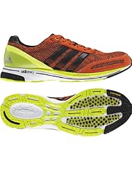 Adidas - Adizero Adios 2 Unisex Shoes In Highenerg Black Black by adidas