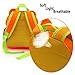 Hipiwe Little Kid Toddler Backpack Baby Boys Girls Kindergarten Pre School Bags Cute Neoprene Cartoon Backpacks (Tiger)