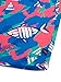 Men's Fish Print Swim Trunks - X80 Short Fitted Neon Swim Trunks
