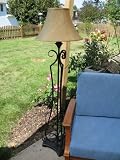 Parrot Bay Premium Outdoor Floor Lamp: Bronze