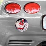 Cleveland Indians 4.5 Round Vinyl Baseball Decal