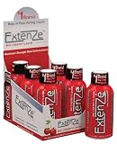 12 Pack with display Box- ExtenZe Liquid Cherry Shot - Male Sexual Enhancement - 2oz Bottle