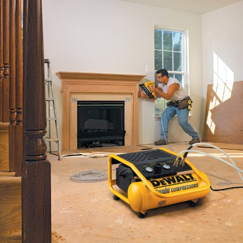 DEWALT D55141 2-Gallon 150 PSI Max Trim Oil Free Air Compressor