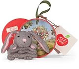 Apple Park Picnic Pal Organic Wrist Rattle, Bunny, 4