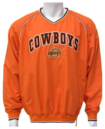 Buy Oklahoma State Cowboys Mens Stratus Pullover Jacket by Colosseum Athletics
