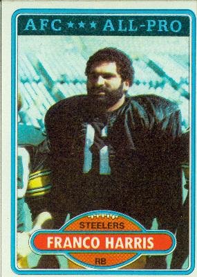 1980 Topps #400 Franco Harris - Pittsburgh Steelers (Football Cards)