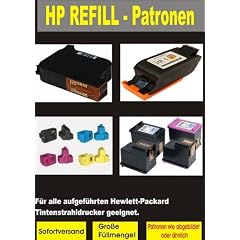 AC - 1 Neue Refilled XXL 38ml HP Tintenpatrone Nr. 23 Colour 1823 + 1 Neue Refilled Schwarze HP 42ml Tintenpatrone Druckpatrone 45 / hp 51645ae abd; Gro�e Druckpatronen !!! F�r folgende Druckermodelle:HP DESKJET 710C, 712C, 720C, 722C, 810C, 812C, 815C, 830C, 832C, 880C, 882C, 890C (CSE, CXI), 890CSE (CXI), 895CSE (CXI), 1120C (CSE, CXI), 1125C, 1180C (CSE, CXI);