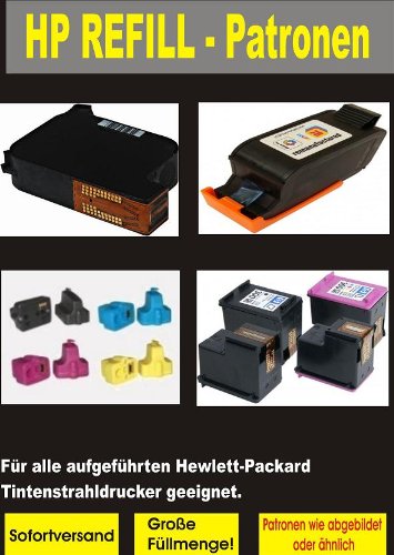 AC - 2 Ersatz Patronen zu HP Patrone Cartrige 