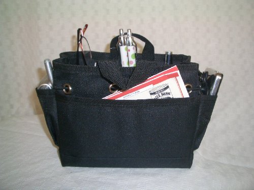 Kwiki Purse Insert Organizer “SMALL BLACK” by BagnBasket