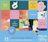 ELTERN-Edition "Abenteuer H&ouml;ren" 1 - Die Box f&uuml;r die Kleinen (3-7 Jahre) - 12 CD - 