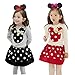 Zeagoo Baby Girls Kids T-shirt + Skirt Casual Clothes Sets Suit Outfits Age 3-11