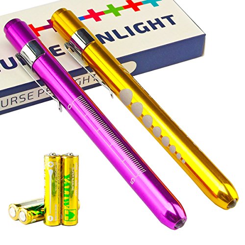 Escolite 9416a medical led penlight with pupill gauge reusable wi…