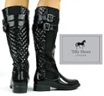NEW HATI WOMANS KNEE HIGH FLAT HEEL B...