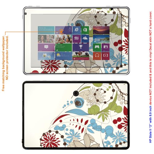 Decalrus MATTE Protective Decal Skin skins Sticker for HP Slate 2 