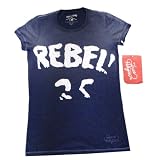 True Religion - True Religion Women Dark Navy * Rebel 25 * T-Shirt Size S * 08 Newest Sports Collection *