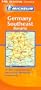 Michelin Map Germany Southeast 546 (Maps/Regional (Michelin))