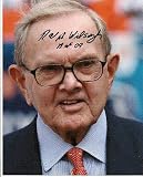 Autographed/Hand Signed Ralph Wilson - Buffalo Bills Photo
