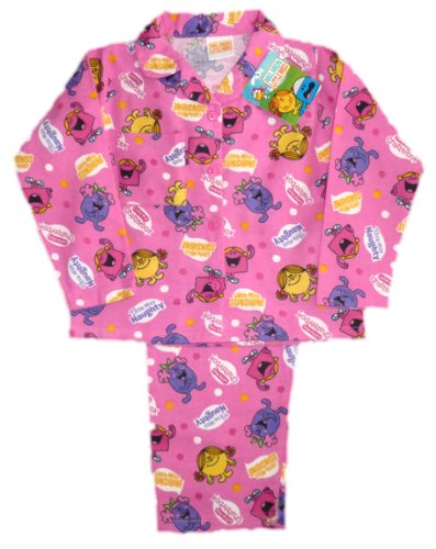 Mr Men Little Miss Buttoned Girls Pyjamas aw10 - 18-24 Months by ThePyjamaFactory