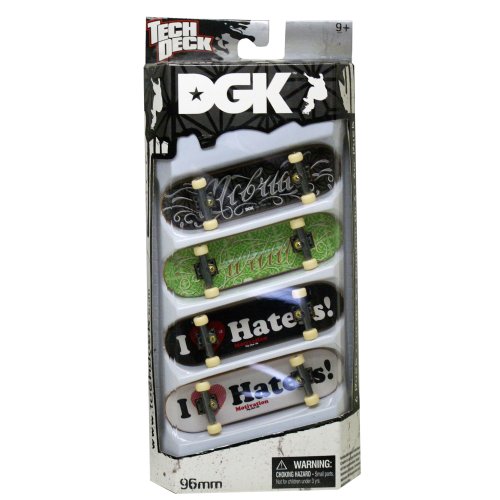Tech Deck 96MM Fingerboards 4 Pack (Styles may vary) Finger Boards