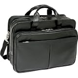 McKlein USA Walton Leather 17 Expandable Laptop Case